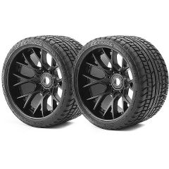 SWEEP ROAD CRUSHER BELTED TYREBLACK 17MM WHEELS 1/2 OFFSET