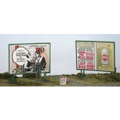 Wills SS21 Hoardings and Bill Poster - 00 Gauge kit