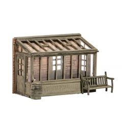 Wills Kits SS24 Conservatory and Garden Seat and Water Butt  00 HO