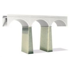 Wills OO Gauge 2 Stone Piers for Viaducts SS83