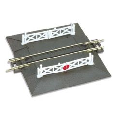 PECO ST-20 Straight Level Crossing with 2 ramps  4 gates - N Gauge