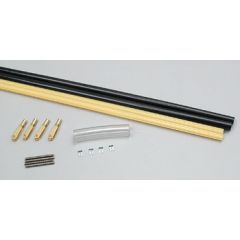 Gold-N-Rod Semi Flexible Control Rod Set (Black/Gold) 60 Inches