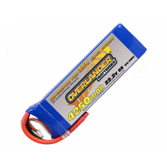 Overlander Super sport 4250mAh 6s 22.2v 35C Lipo Battery