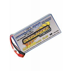 22000mAh 11.1V 3S 20C Supersport XL Lipo Battery