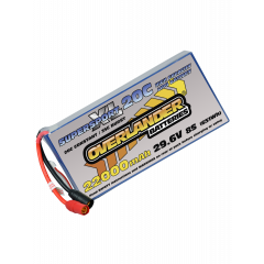22000mAh 29.6V 8S 20C Supersport XL Lipo Battery