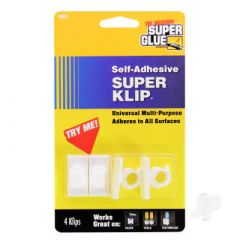 Self Adhesive Super Klip (4pcs)