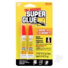 Super Glue 2-Pack (2x 0.07oz  2g)