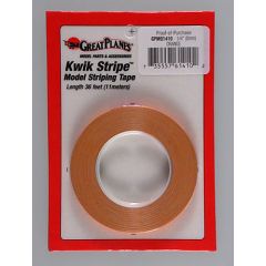 Striping Tape  Orange 1/4 Inch (6 mm)