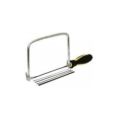 Rubber Grip Coping Saw with 5 Blades