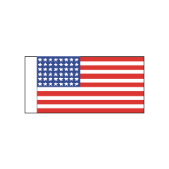 USA20 - US 48 Star Flag - War Period 1912-1959 Size: 25mm