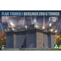 Takom Flak Tower I - Berliner Zoo G Tower kit 1/350