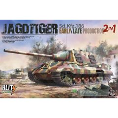 Plastic Kit Takom Jagdtiger early/late production 2 in 1
