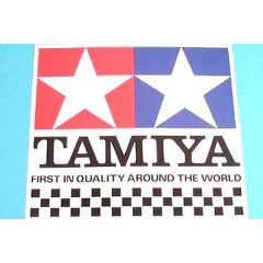 Tamiya Sticker chequer (S) 6.1x5.8cm