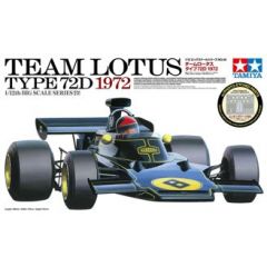 Tamiya 1/12 Team Lotus Type 72D 1972 with photo etched parts