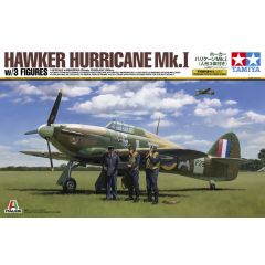 Tamiya 1/48 HURRICANE MKI W/3 FIGURES 37011