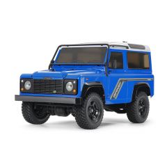 Tamiya 1/10 RC 1990 Land Rover Defender 90 (Light Blue Painted Body) (CC-02 Chassis) 47478