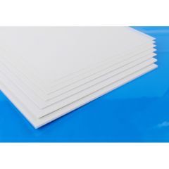 Plastic Sheet A4 White 0.38mm (20)