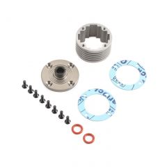 Diff Housing Set aluminium (1): 5B 5T MINI WRC