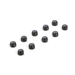 M3 Aluminium Lock Nuts Black 