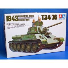 Tamiya 1/35 Russian T34/76 1943 Production Model 35059