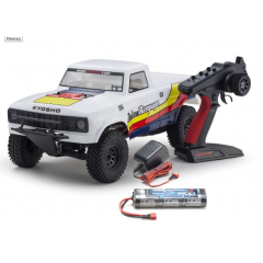 KYOSHO OUTLAW RAMPAGE 1:10 EP 2WD TRUCK (KT231P) READYSET - White