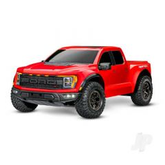 Traxxas Ford Raptor R 1:10 Pro Scale 4WD Brushless Electric Replica Truck - Red (+ TQi 2-ch/TSM/VXL-3S/Velineon 3500kV )