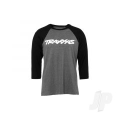 Traxx Raglan Shirt Grey / Black Large