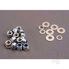 Nut set nut & washer set for Sledgehammer (3mm lock nuts (11) 3mm flange nuts (2pcs))