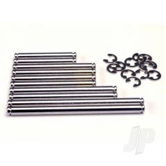 Suspension pin set hard chrome ( with E-clips)