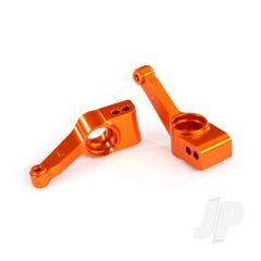 Carriers stub axle (orange-anodized 6061-T6 aluminium) (rear) (2pcs)