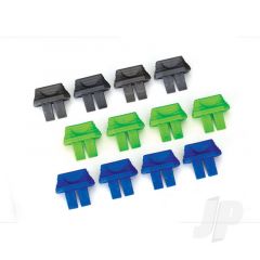 Battery charge indicators (green (4pcs) blue (4pcs) grey (4pcs))