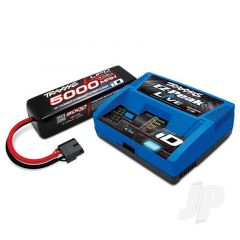 iD Completer Pack with 1x EZ-Peak Live Charger & 1x LiPo 4S 5000mAh Battery
