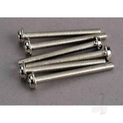 Screws 3x30mm washerhead machine (6pcs)