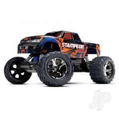 Stampede VXL:  1/10 Scale Monster Truck with TQi Traxxas Link Enabled 2.4GHz Radio System & Traxxas Stability Management (TSM)