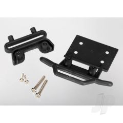 Bumper front / bumper mount front / 4x23mm RM (2pcs) / 3x10mm RST (2pcs) (black)