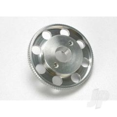 Flywheel (larger knurled for use with starter boxes) (TRX 2.5 and TRX 2.5R) (silver anodized)