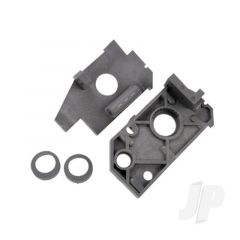 Side plates rear (left & right) (grey) / belt tension cams (2pcs) (grey)