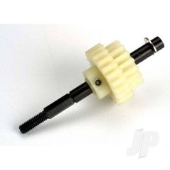 Drive two-speed (17 / 22-teeth) / slipper shaft