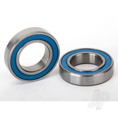 Ball bearings blue rubber sealed (12x21x5mm) (2pcs)