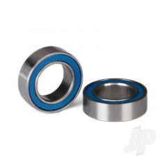 Ball bearings blue rubber sealed (6x10x3mm) (2pcs)