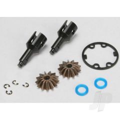 Drive cups inner (2pcs) (Jato) (for steel constant-velocity driveshafts) / Differential spider gears (2pcs) / gaskets hardware