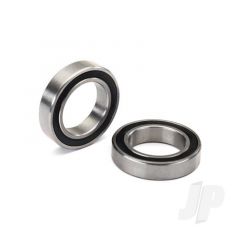 Ball bearing black rubber sealed (20x32x7mm) (2)