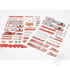 Decal set Revo 3.3 (Revo logos and graphics decal sheet)