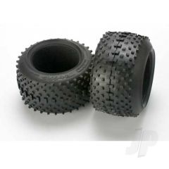 Tyres SportTraxx racing 3.8in (soft compound directional and asymmetrical tread design) / foam inserts (2pcs)