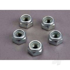 Nuts 6mm nylon locking (wheel nuts 1 / 6 and 1 / 5 scale) (5pcs)