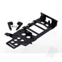 Main frame battery holder (1pc) / canopy mounting posts (2pcs) / screws (2pcs)