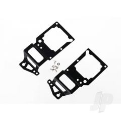 Main frame side plate inner (2pcs) (black-anodized) (Aluminium) / screws (6pcs)