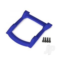 Skid plate roof (body) (blue) / 3x12mm CS (4pcs)