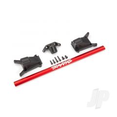 Chassis Brace Kit Red (fits Rustler 4X4 and Slash 4X4 equipped with Low-CG chassis)