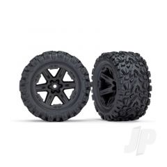 RXT black wheels & Tyres (Pair)